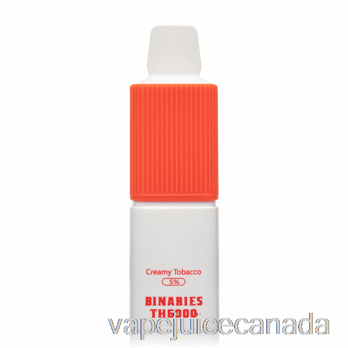 Vape Disposable Canada Horizon Binaries TH6000 Disposable Creamy Tobacco